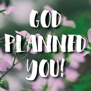 God Planned You!