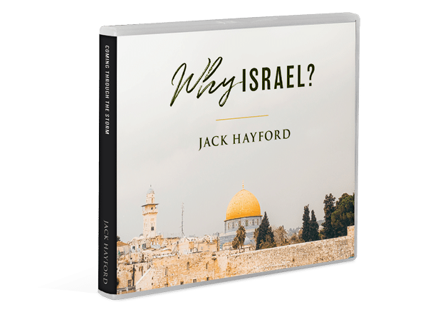 Sept 21 E-Store image of Why Israel? album cover with image of Israel skyline